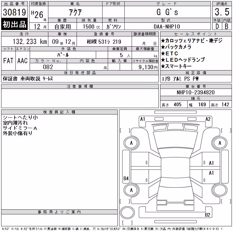 TOYOTA AQUA