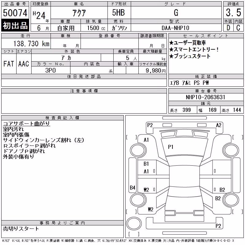 TOYOTA AQUA