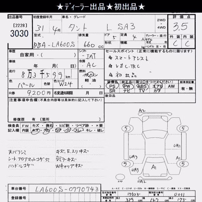 DAIHATSU TANTO