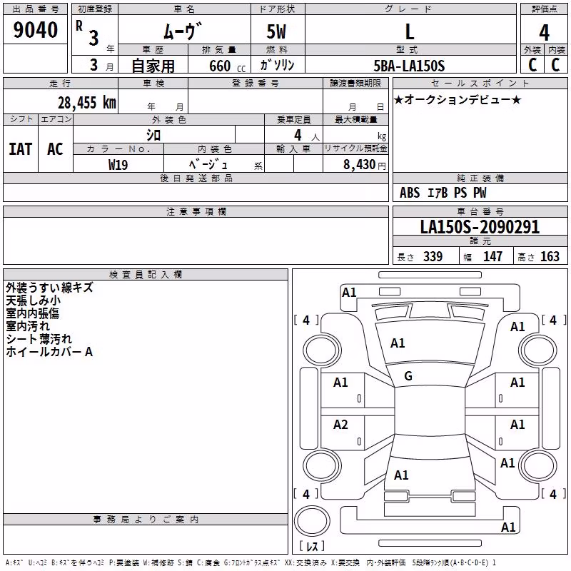 DAIHATSU MOVE