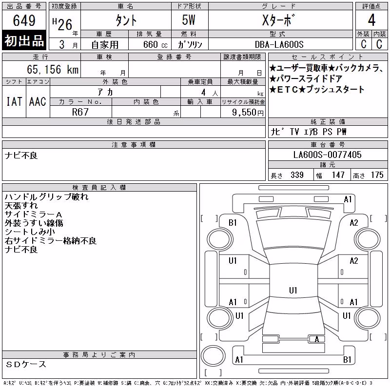 DAIHATSU TANTO