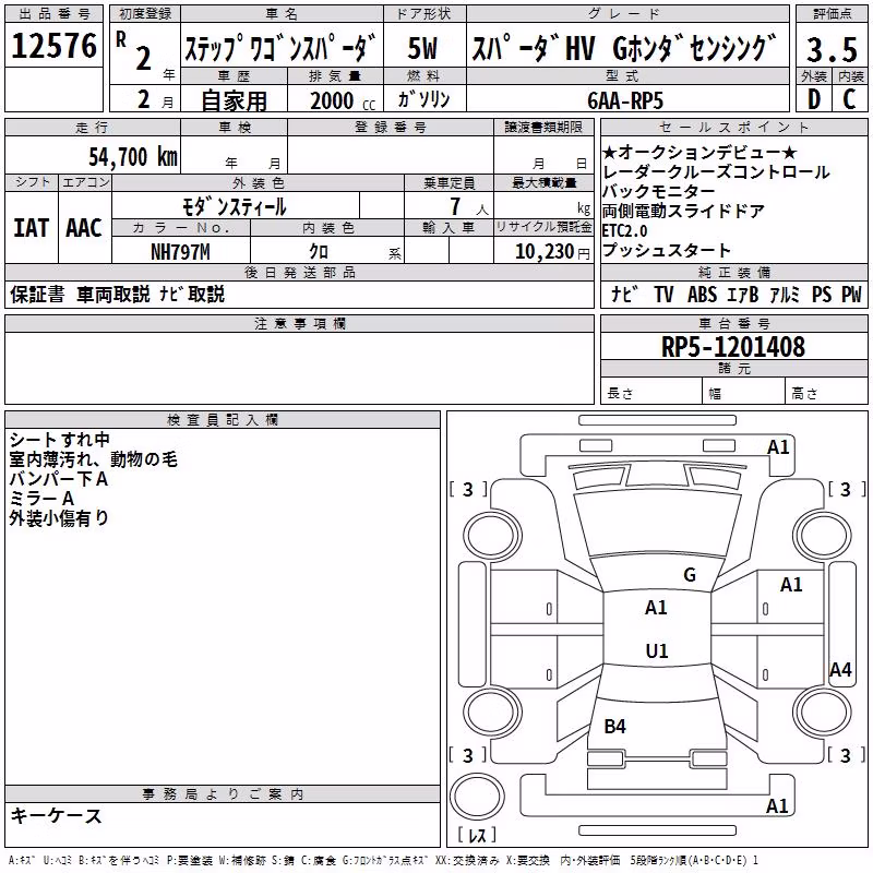 HONDA STEPWGN