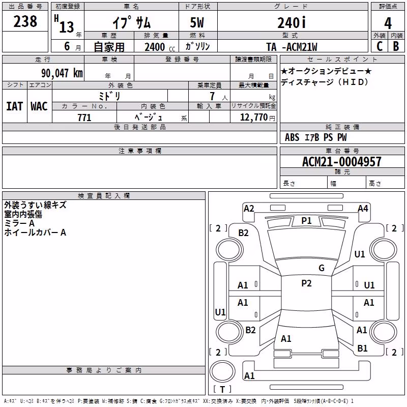 TOYOTA IPSUM