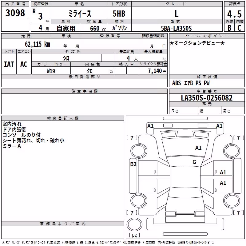 DAIHATSU MIRA E:S