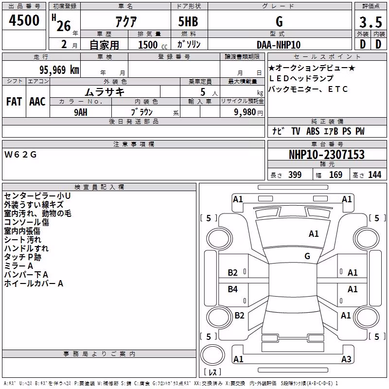 TOYOTA AQUA