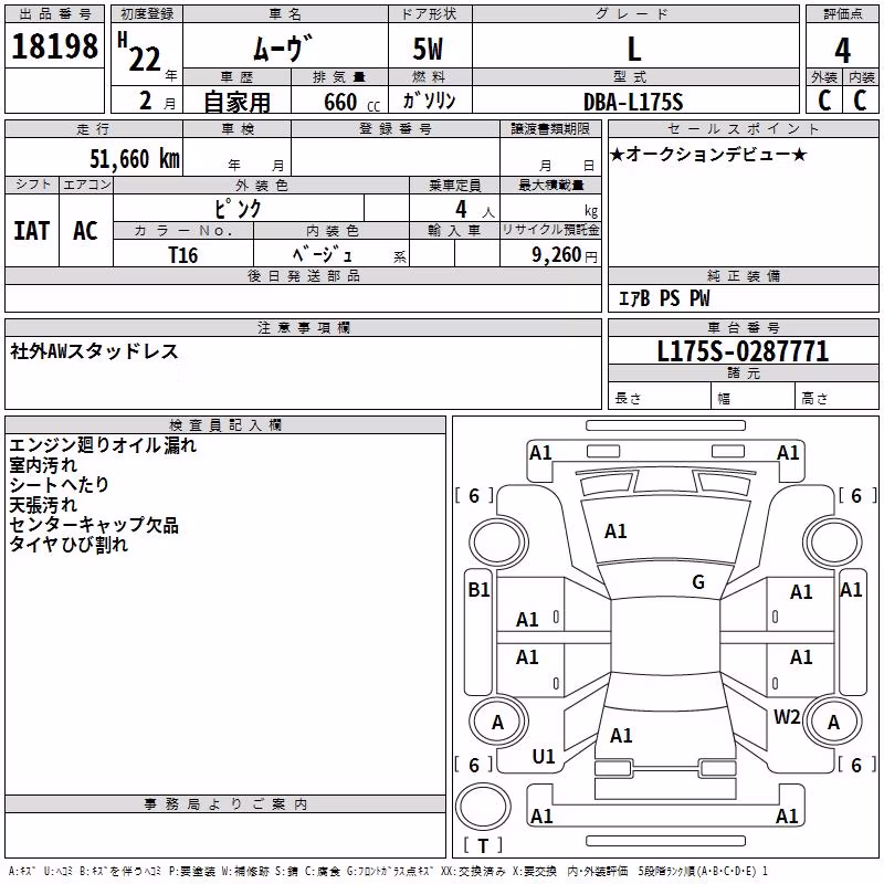 DAIHATSU MOVE