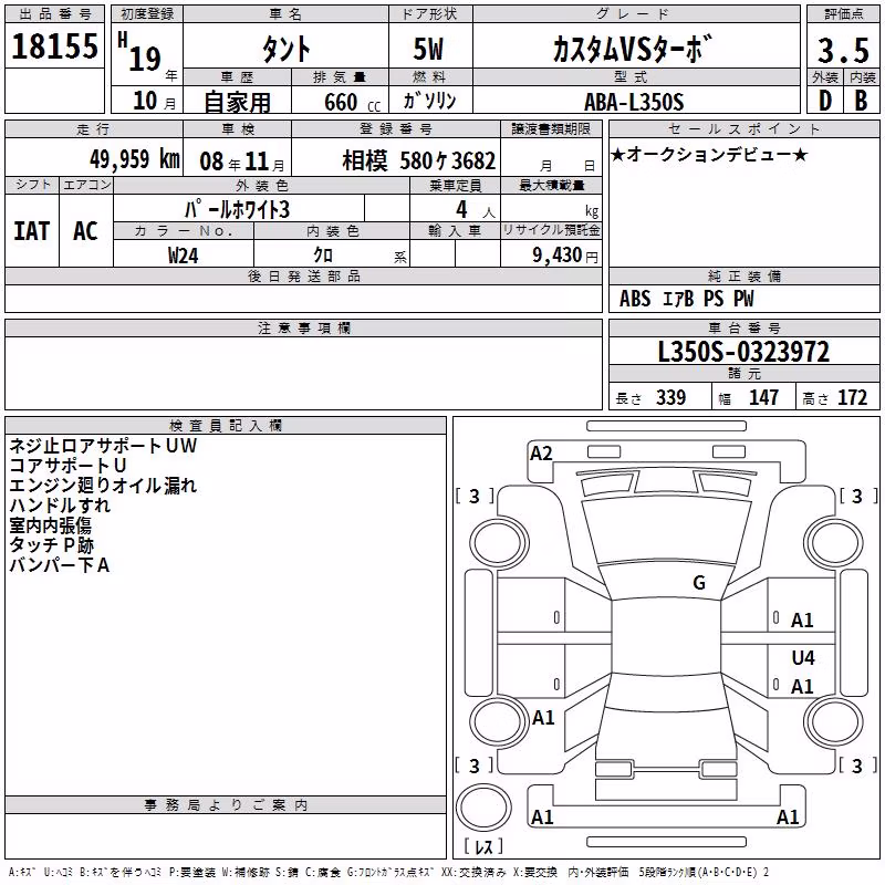 DAIHATSU TANTO