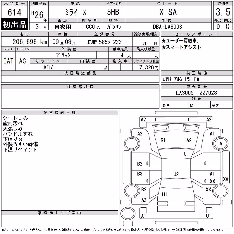 DAIHATSU MIRA E:S