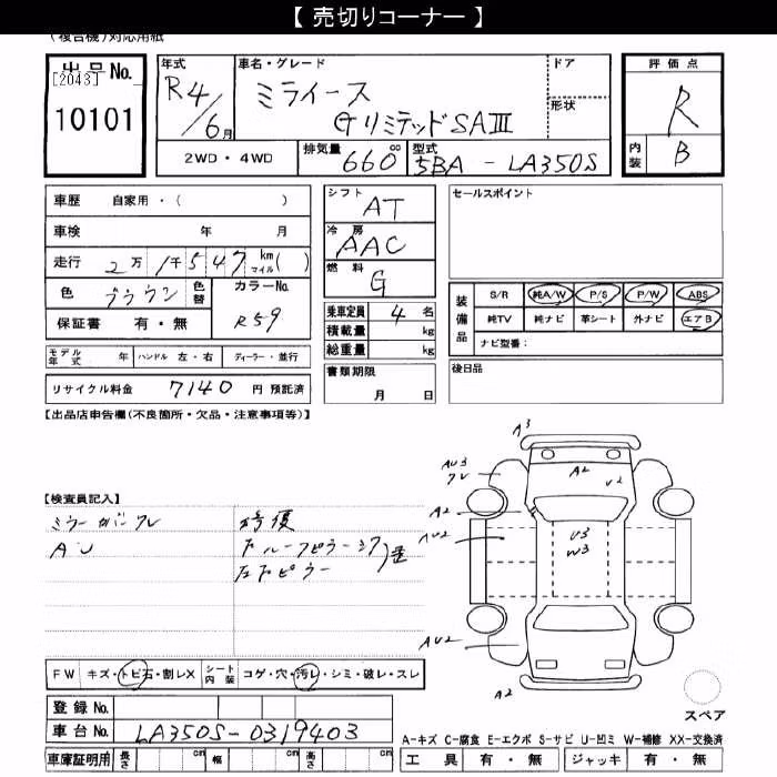 DAIHATSU MIRA E:S