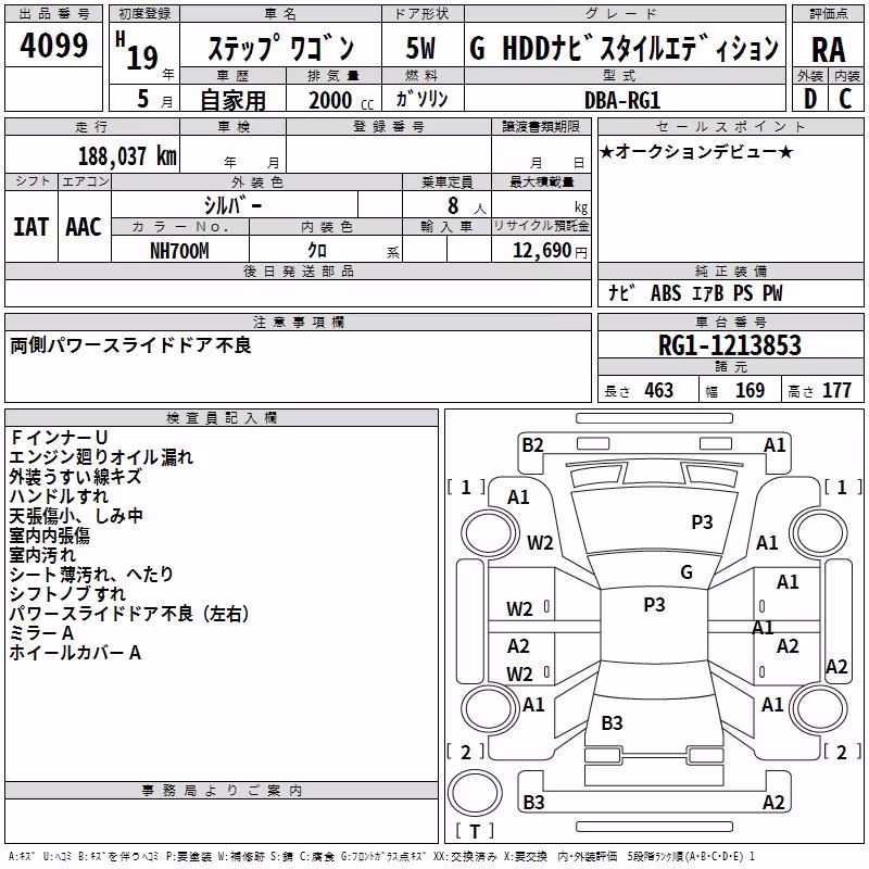 HONDA STEPWGN