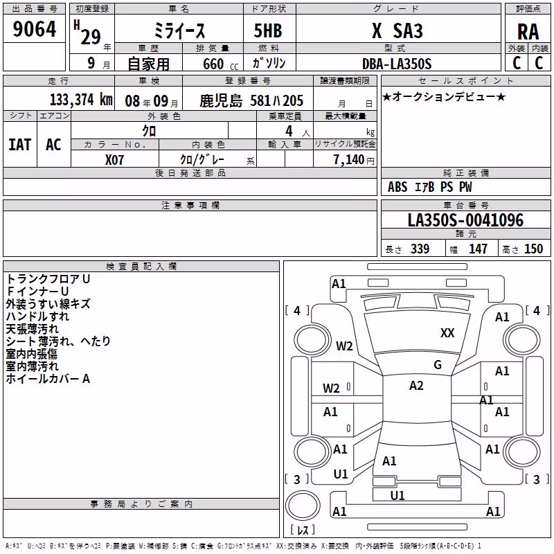 DAIHATSU MIRA E:S
