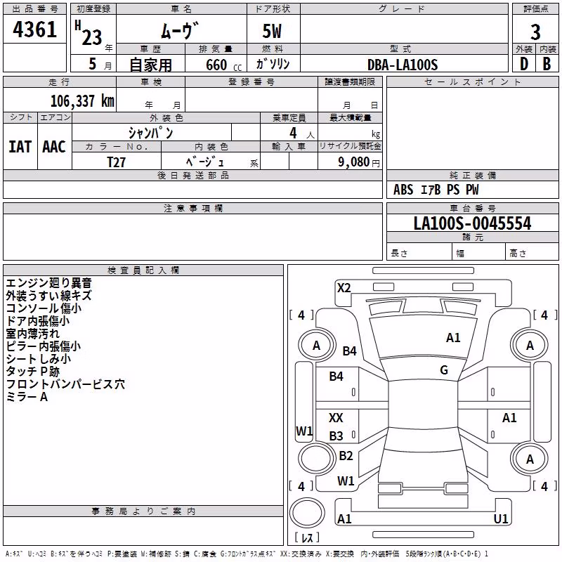 DAIHATSU MOVE