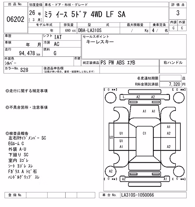 DAIHATSU MIRA E:S