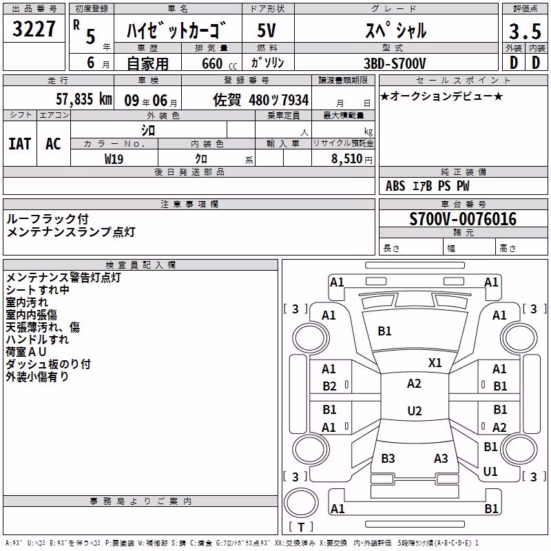 DAIHATSU ATRAI