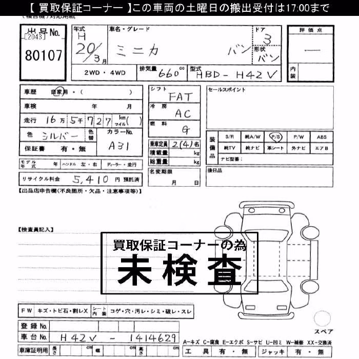 MITSUBISHI MINICA