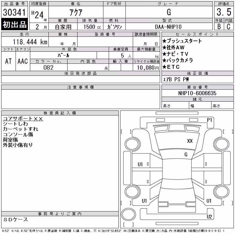 TOYOTA AQUA