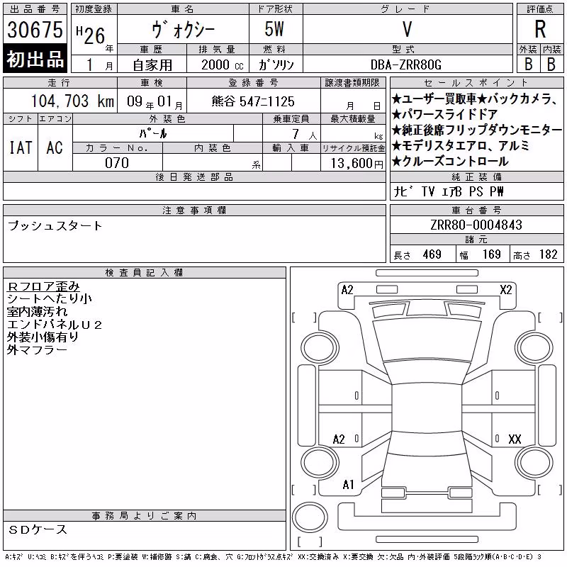 TOYOTA VOXY