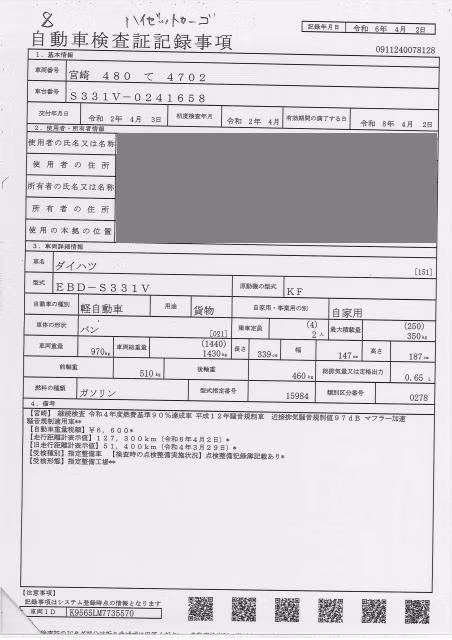 DAIHATSU HIJET