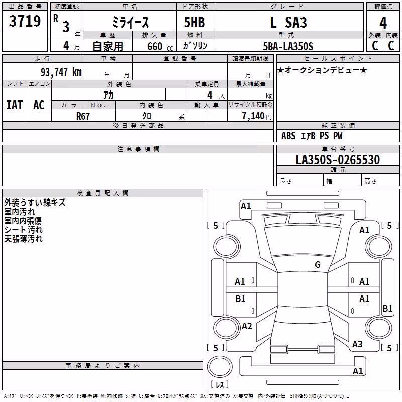 DAIHATSU MIRA E:S