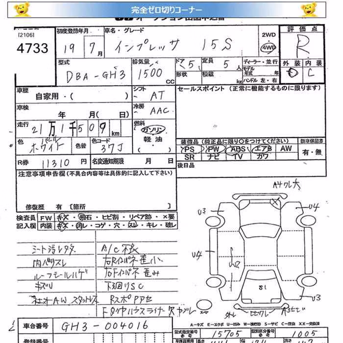 SUBARU IMPREZA