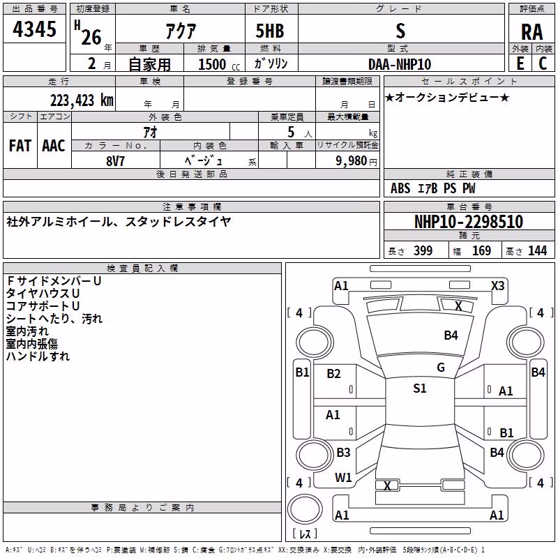TOYOTA AQUA