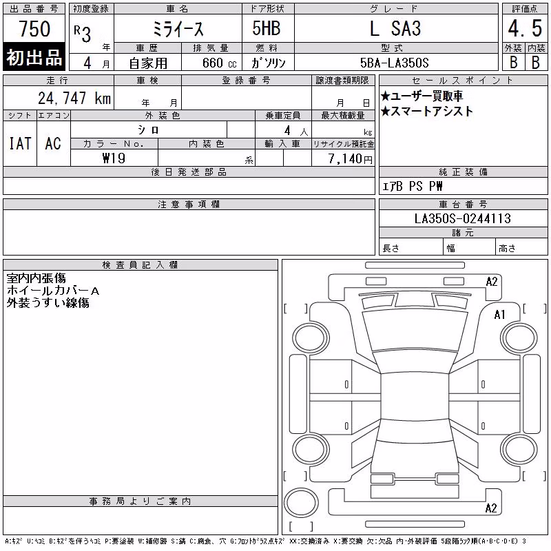 DAIHATSU MIRA E:S