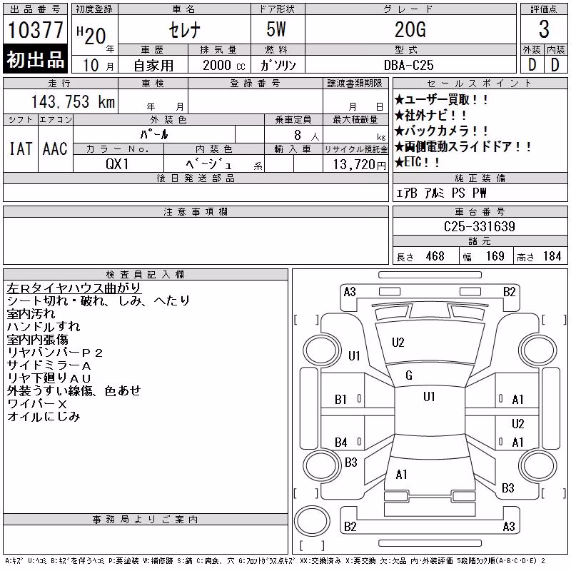 NISSAN SERENA