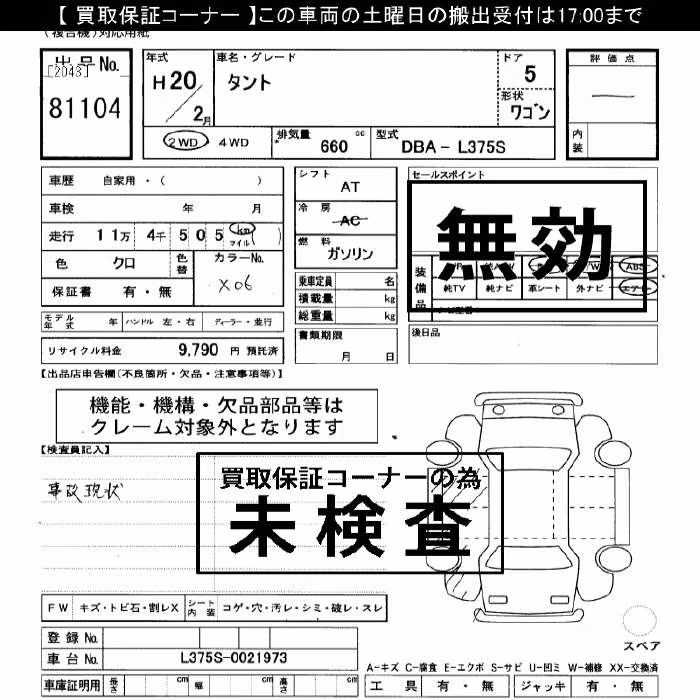 DAIHATSU TANTO
