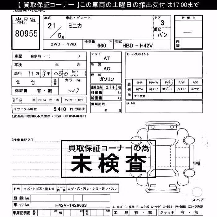 MITSUBISHI MINICA
