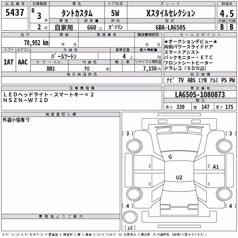 DAIHATSU TANTO