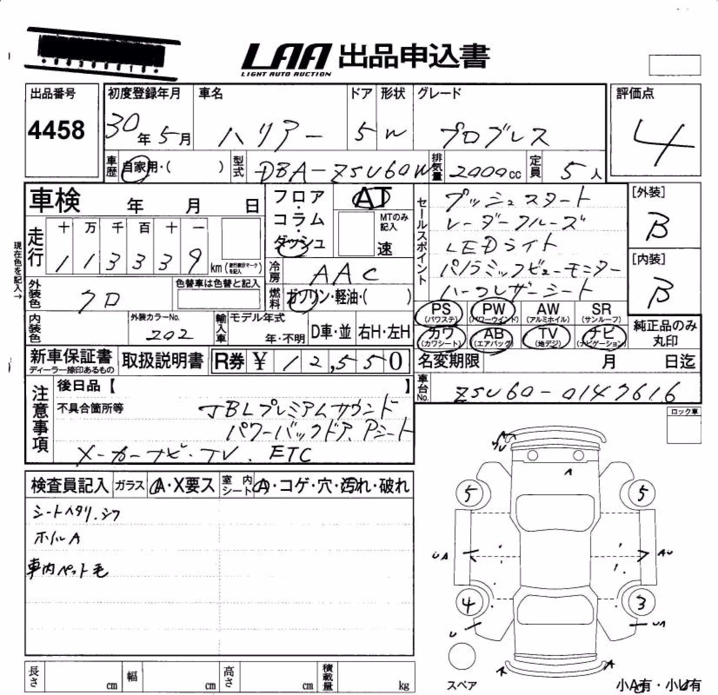 TOYOTA HARRIER