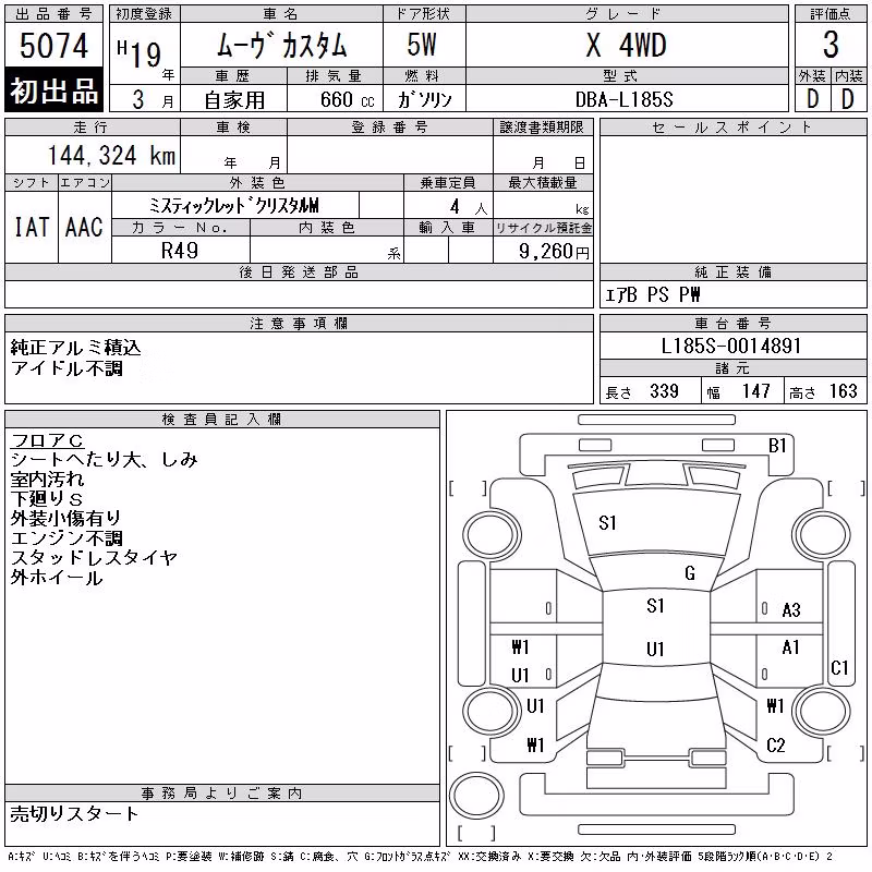DAIHATSU MOVE