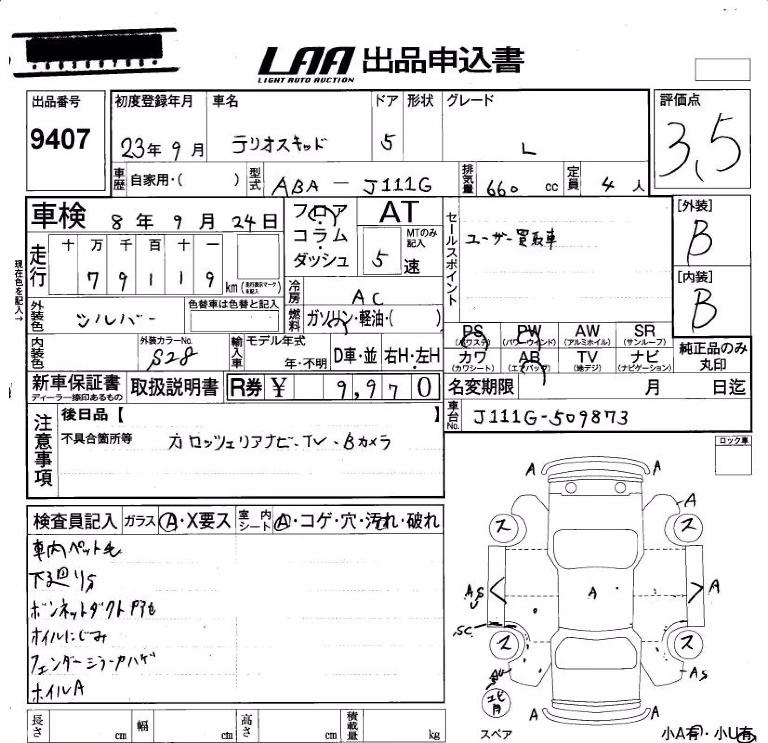 DAIHATSU TERIOS KID