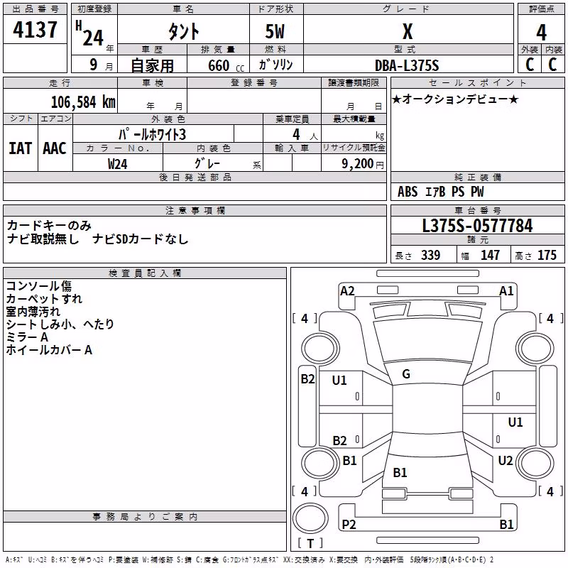 DAIHATSU TANTO