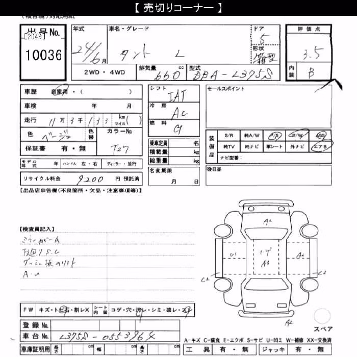 DAIHATSU TANTO