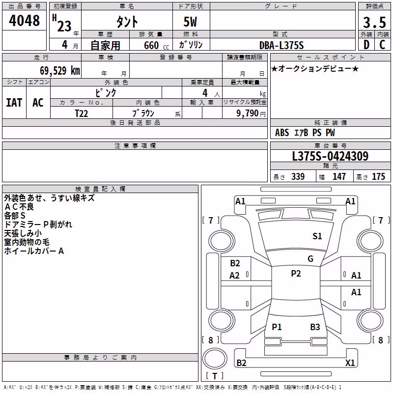 DAIHATSU TANTO