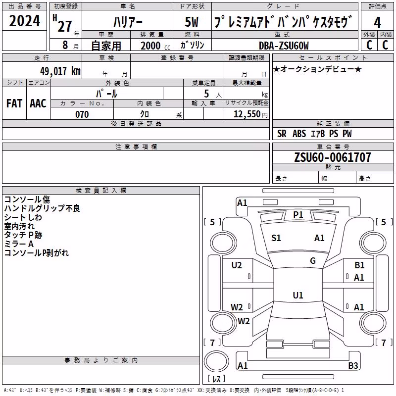 TOYOTA HARRIER