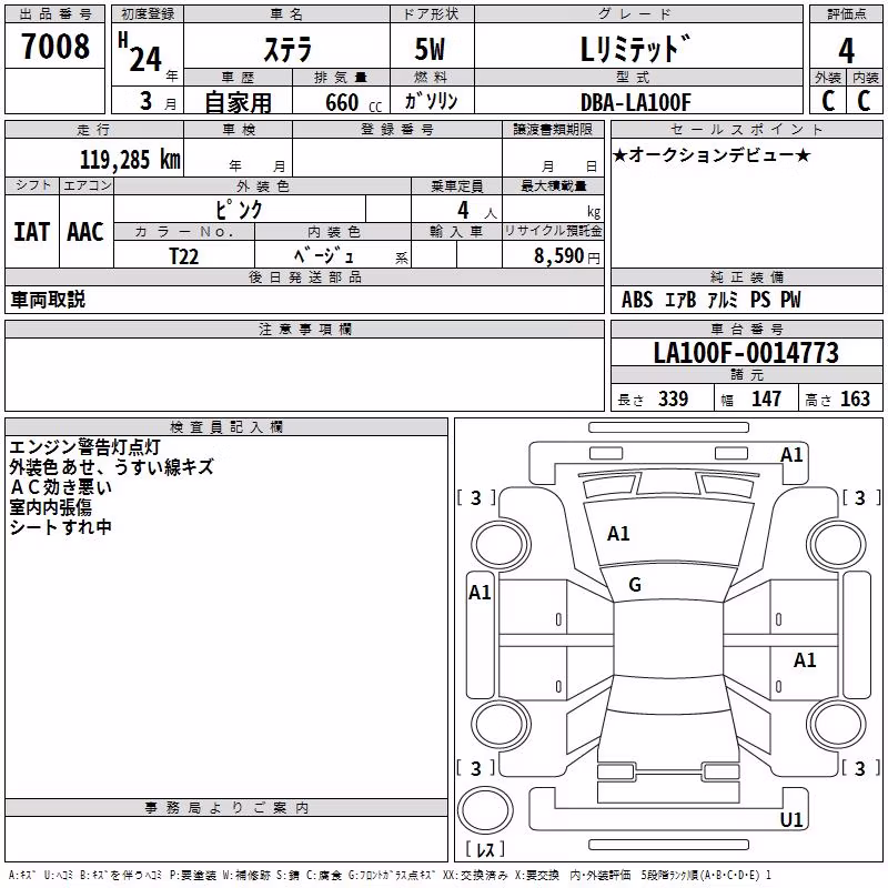 SUBARU STELLA