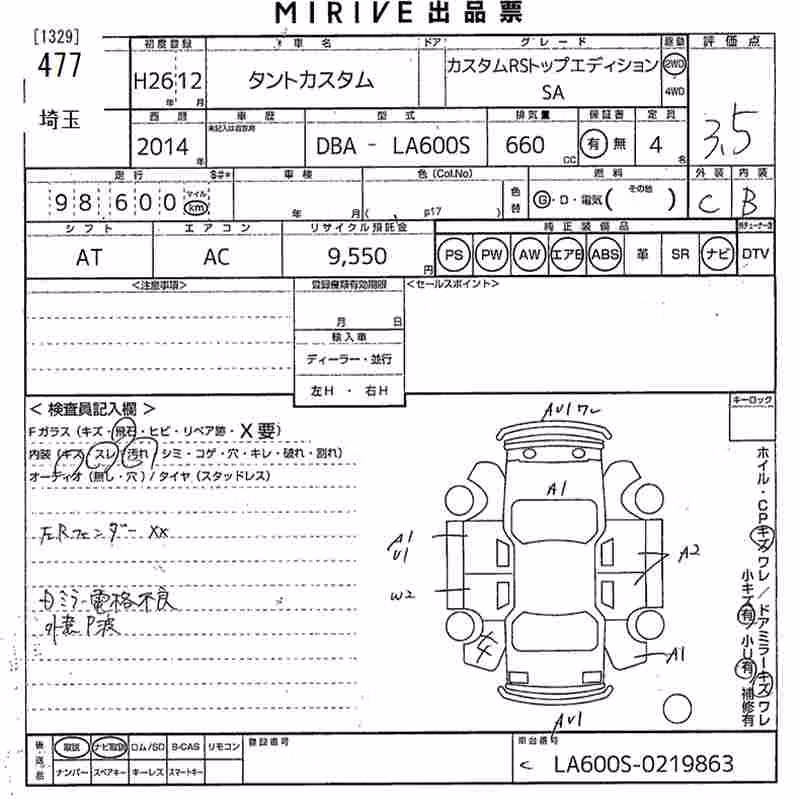DAIHATSU TANTO