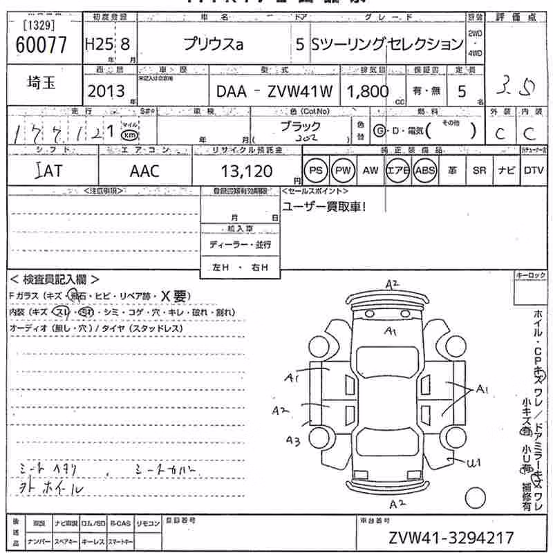 TOYOTA PRIUS ALPHA