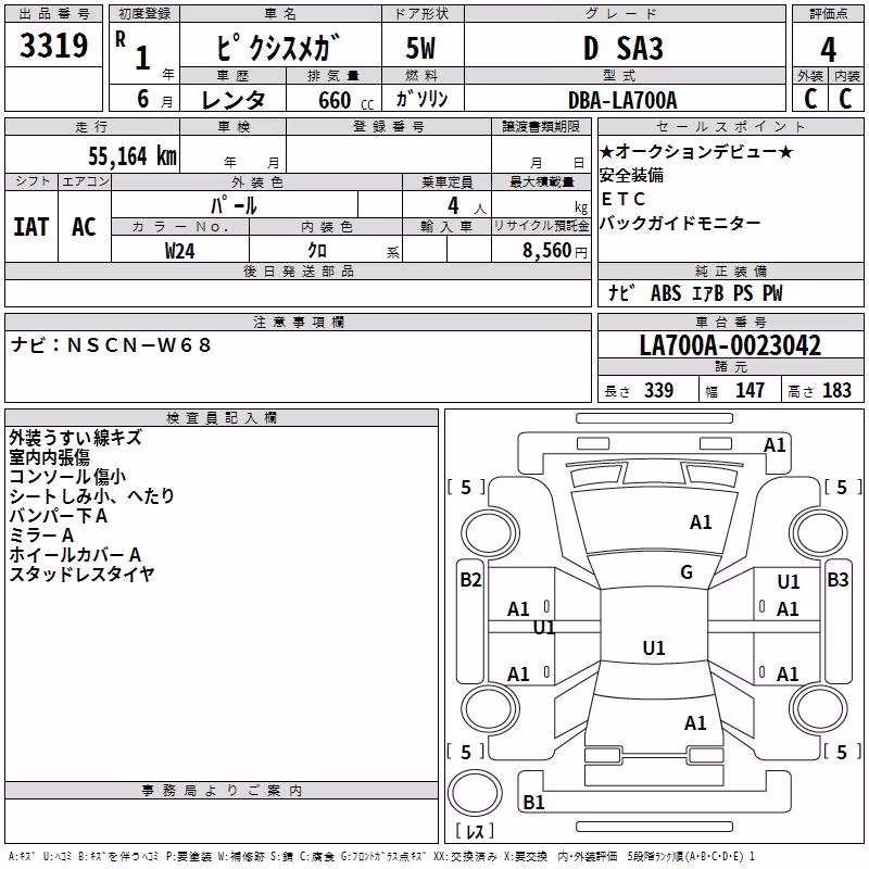 TOYOTA PIXIS MEGA