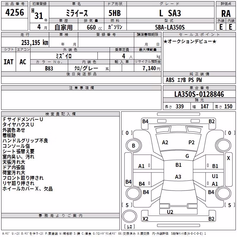 DAIHATSU MIRA E:S
