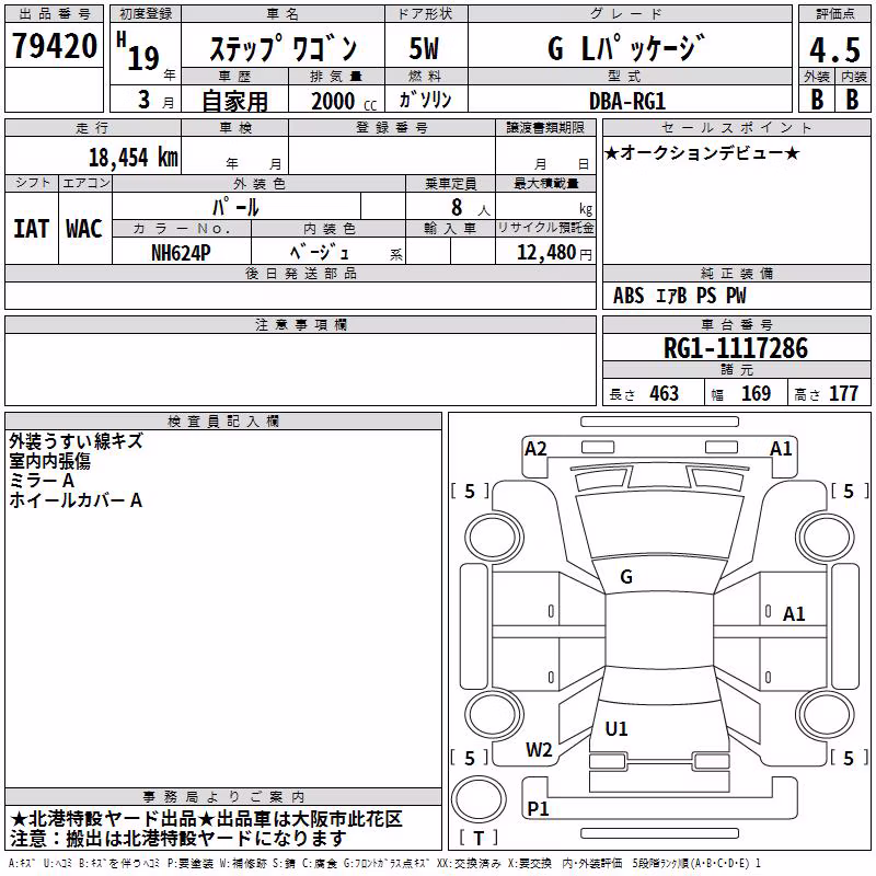 HONDA STEPWGN