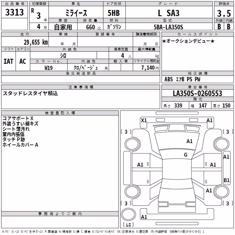 DAIHATSU MIRA E:S