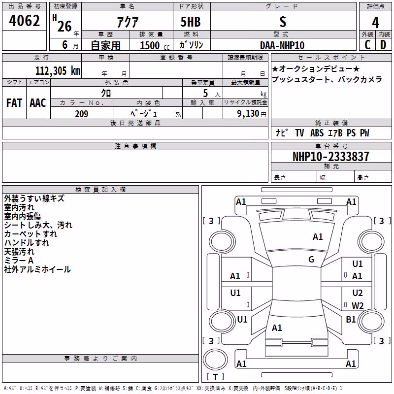 TOYOTA AQUA