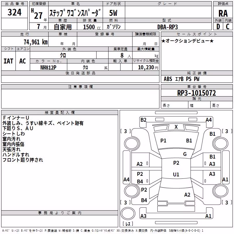 HONDA STEPWGN