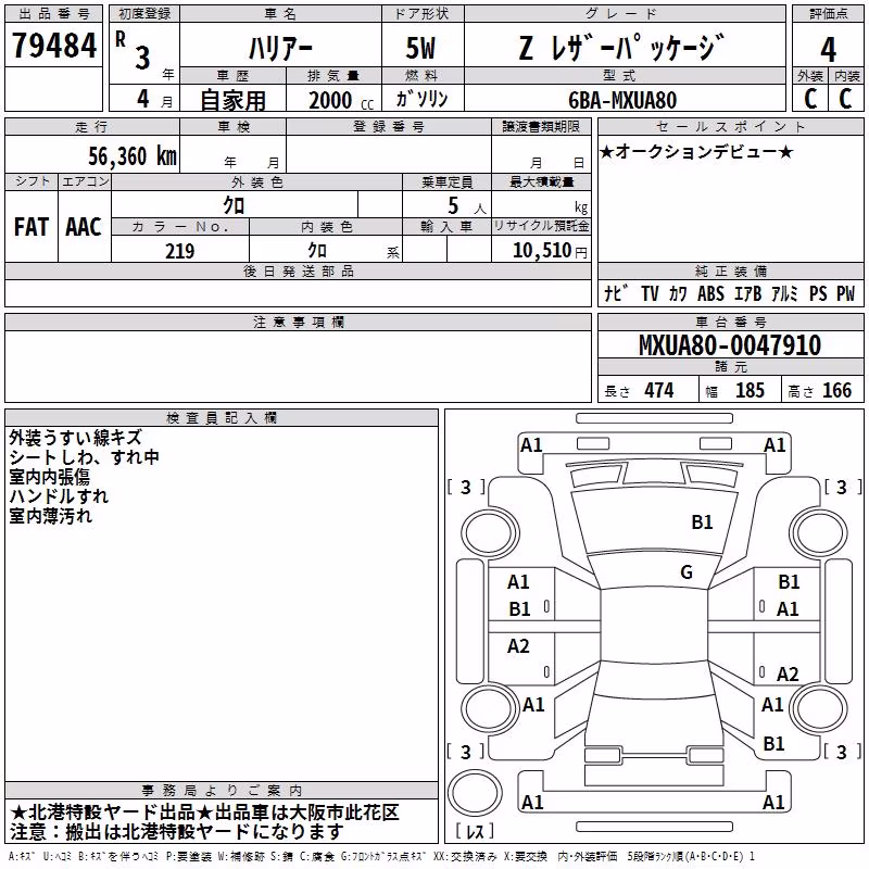 TOYOTA HARRIER