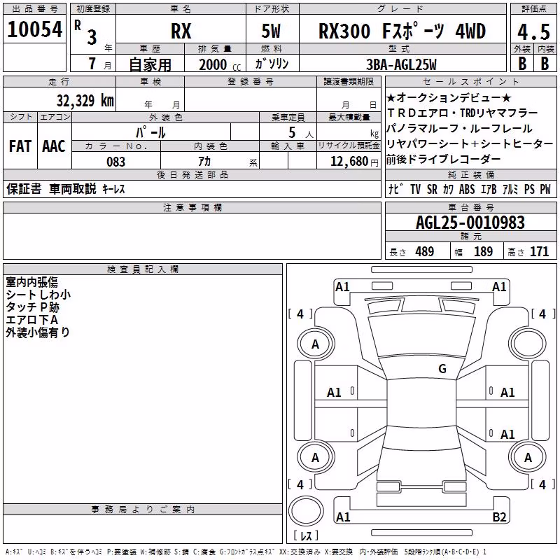 LEXUS RX300