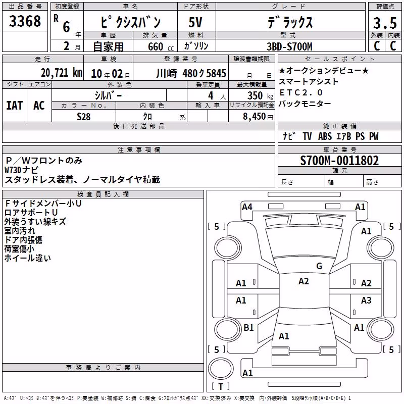 TOYOTA PIXIS VAN