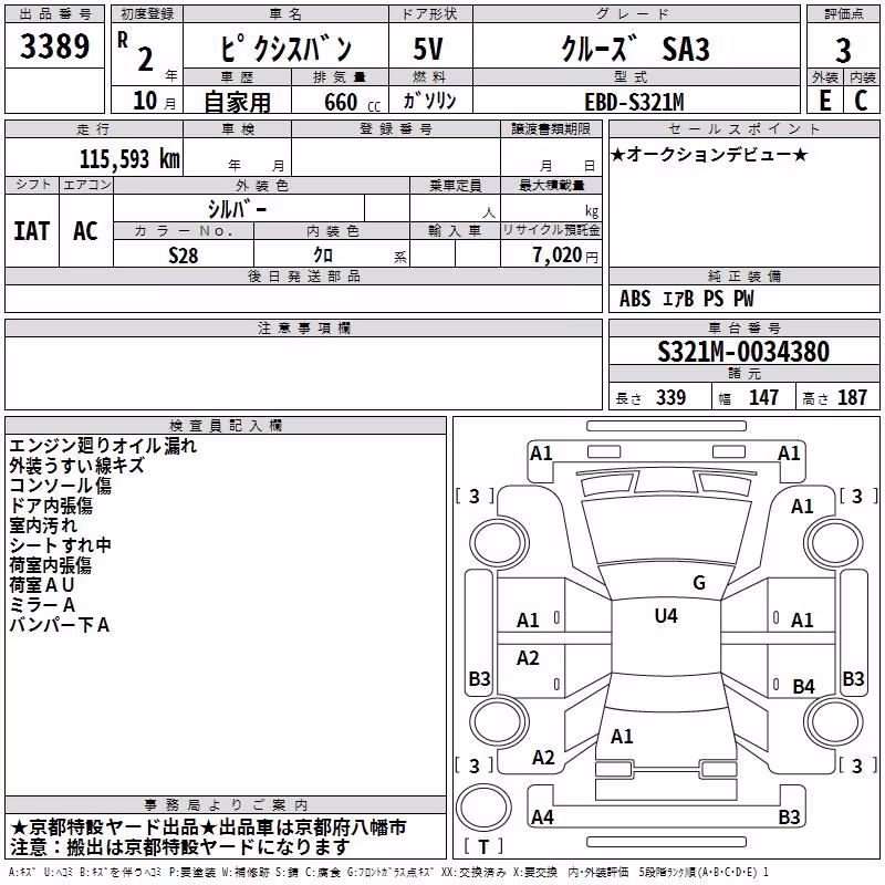 TOYOTA PIXIS VAN